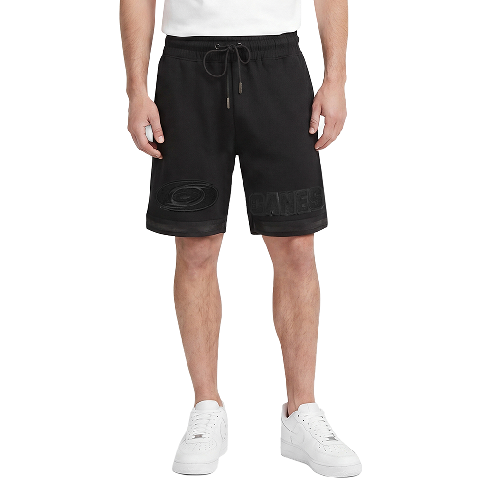 NHL CAROLINA HURRICANES TRIPLE BLACK MEN'S DK SHORT (TRIPLE BLACK)
