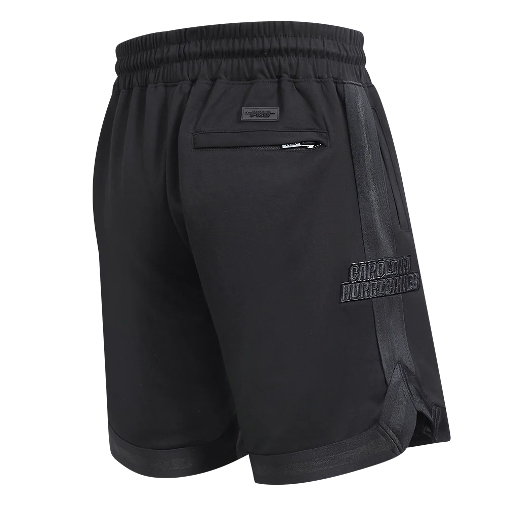 NHL CAROLINA HURRICANES TRIPLE BLACK MEN'S DK SHORT (TRIPLE BLACK) - Image 7