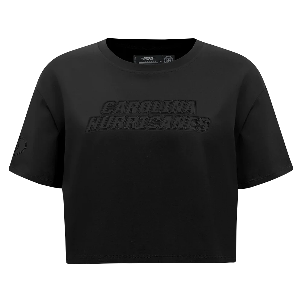 NHL CAROLINA HURRICANES NEUTRAL WOMEN'S BOXY TEE (BLACK)