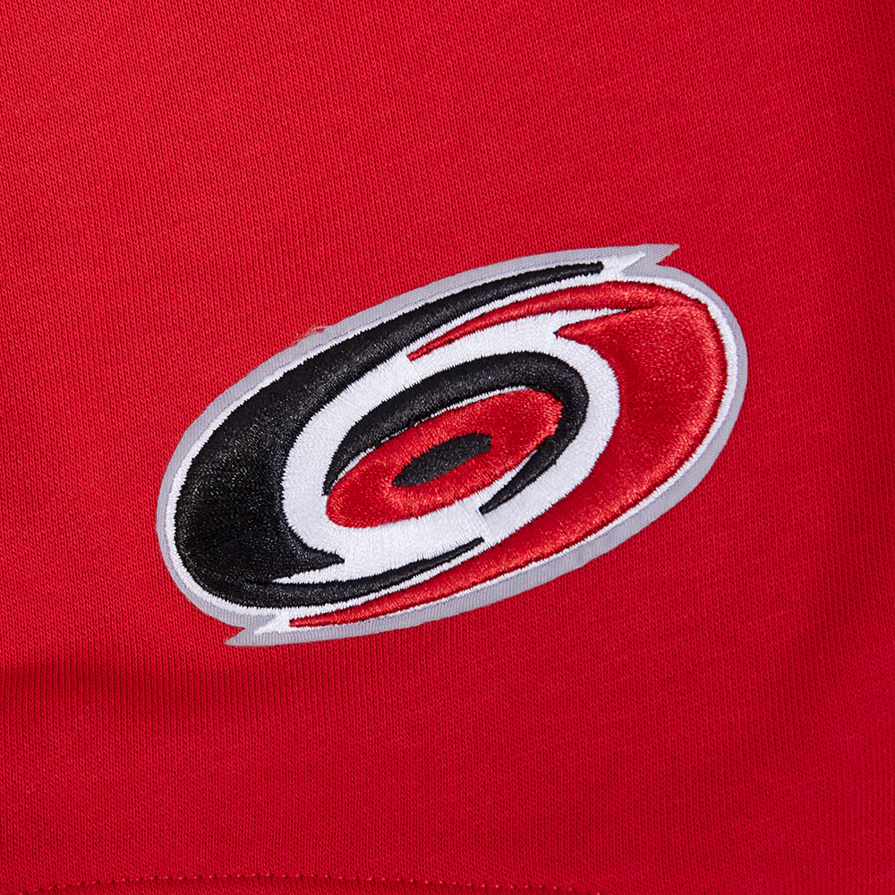 NHL CAROLINA HURRICANES WINGSPAN WOMEN'S FLC CREWNECK (RED) - Image 9