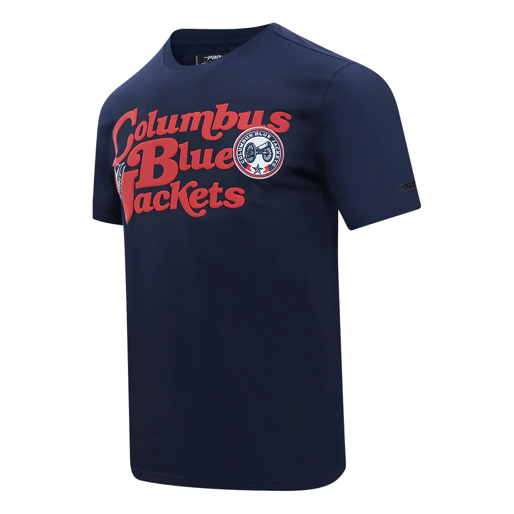 NHL COLUMBUS BLUE JACKETS SOUVENIR MEN'S SJ TEE (MIDNIGHT NAVY) - Image 6