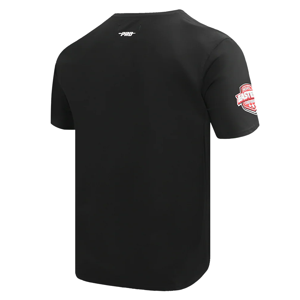 NHL DETROIT RED WINGS CLASSIC CHENILLE MEN'S TEE (BLACK) - Image 6