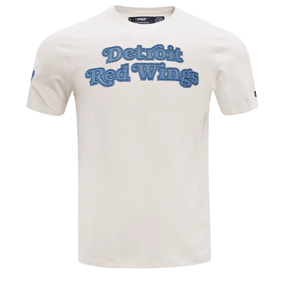 NHL DETROIT RED WINGS VARSITY BLUES MEN'S TEE (LINEN)