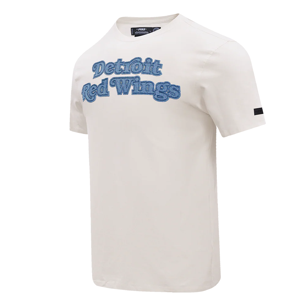 NHL DETROIT RED WINGS VARSITY BLUES MEN'S TEE (LINEN) - Image 2