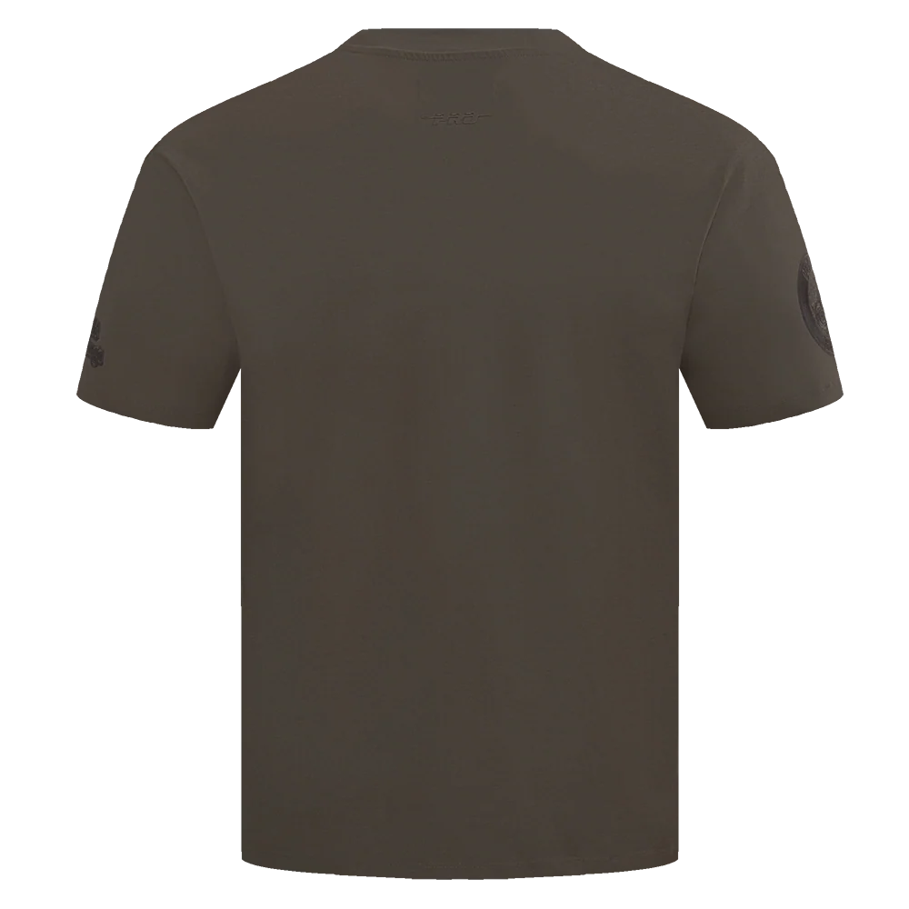 NHL DETROIT RED WINGS NEUTRAL MEN'S DROP SHOULDER TEE (DARK TAUPE) - Image 3