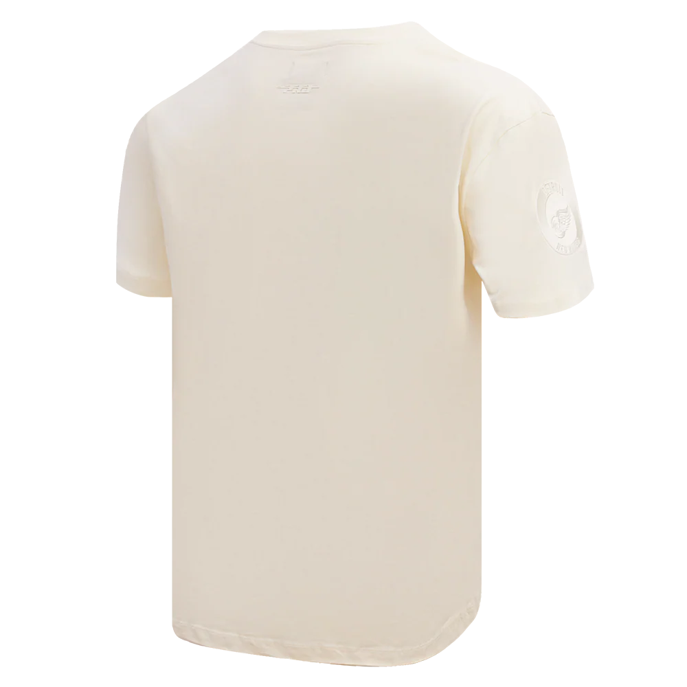 NHL DETROIT RED WINGS NEUTRAL COTTON JERSEY DROP SHOULDER TEE (EGGSHELL) - Image 4