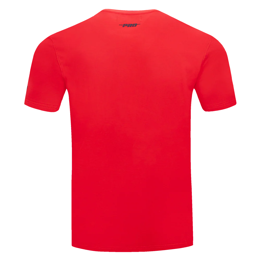 NHL DETROIT RED WINGS SCRIPT TAIL MEN'S   TEE (RED) - Image 3