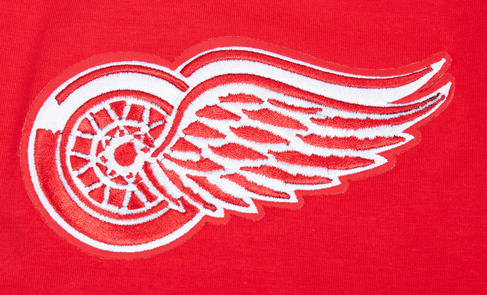 NHL DETROIT RED WINGS SCRIPT TAIL MEN'S   TEE (RED) - Image 6