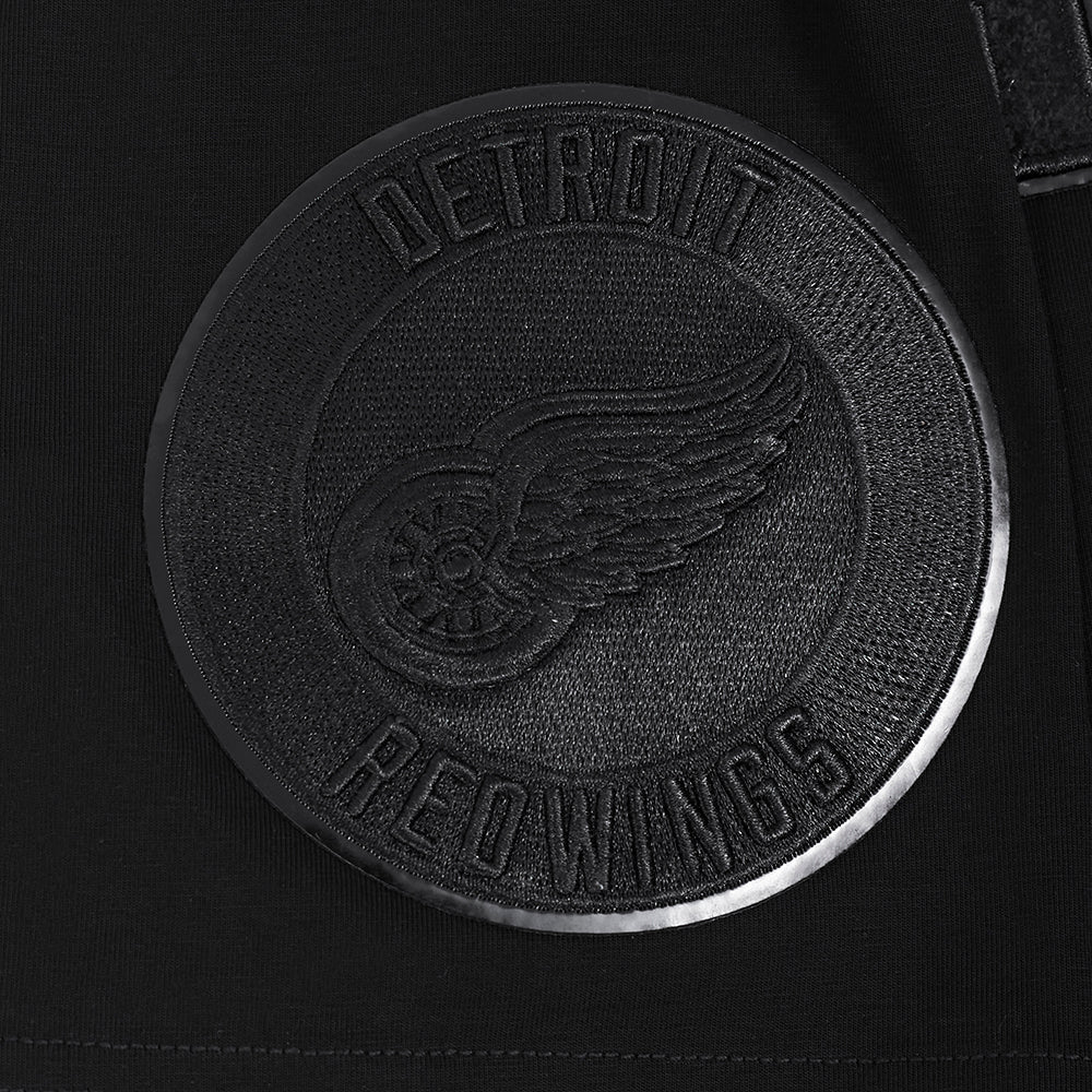 NHL DETROIT RED WINGS TRIPLE BLACK MEN'S SJ TEE (TRIPLE BLACK) - Image 7