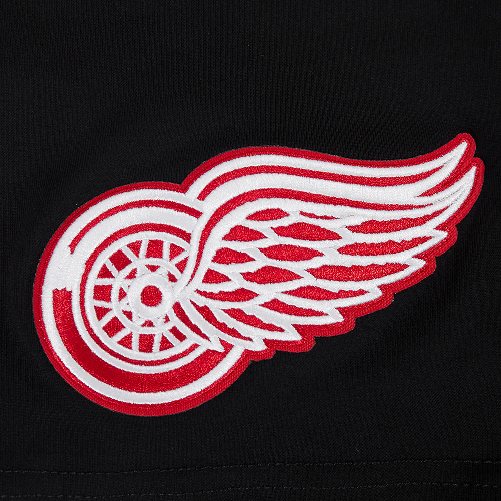 NHL DETROIT RED WINGS TEAM PENNATS MEN'S WORDMARK SJ TEE (BLACK) - Image 7