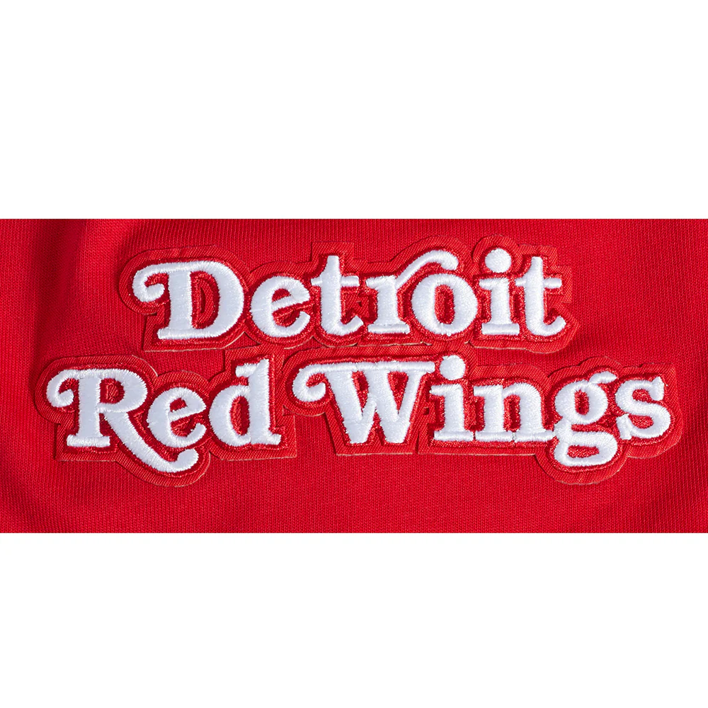 NHL DETROIT RED WINGS CITY SIGNATURE MEN'S CJ DROP SHOULDER TEE (RED) - Image 5