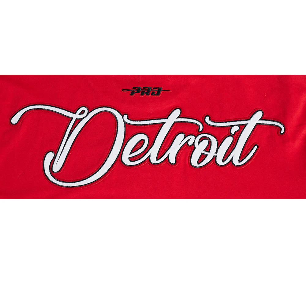 NHL DETROIT RED WINGS CITY SIGNATURE MEN'S CJ DROP SHOULDER TEE (RED) - Image 7