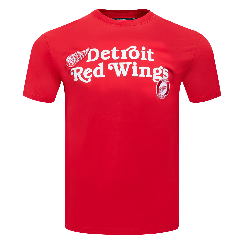 NHL DETROIT RED WINGS SOUVENIR MEN'S SJ TEE (RED) - Image 3