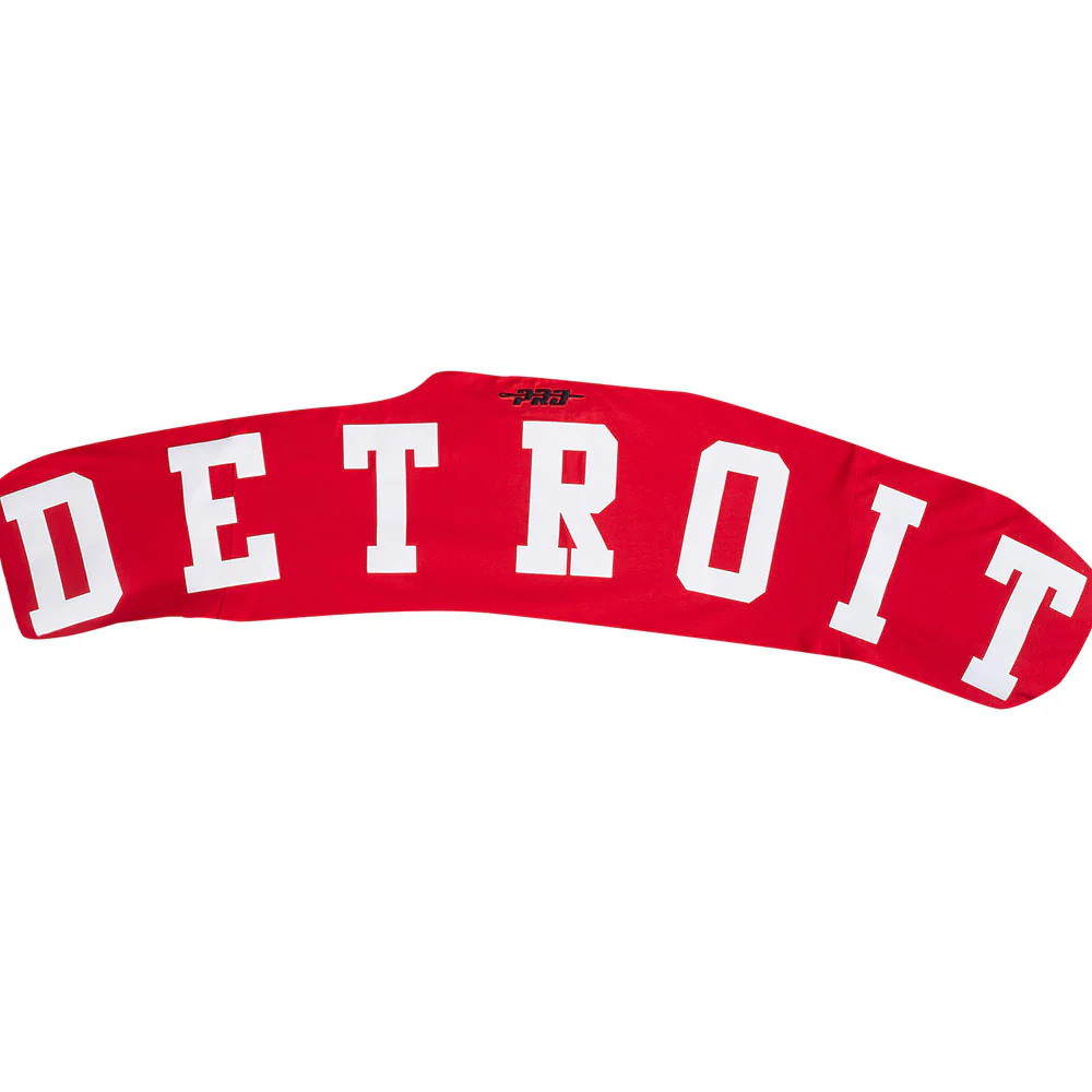 NHL DETROIT RED WINGS WINGSPAN MEN'S DROP SHOULDER LONG SLEEVE TEE (RED) - Image 9
