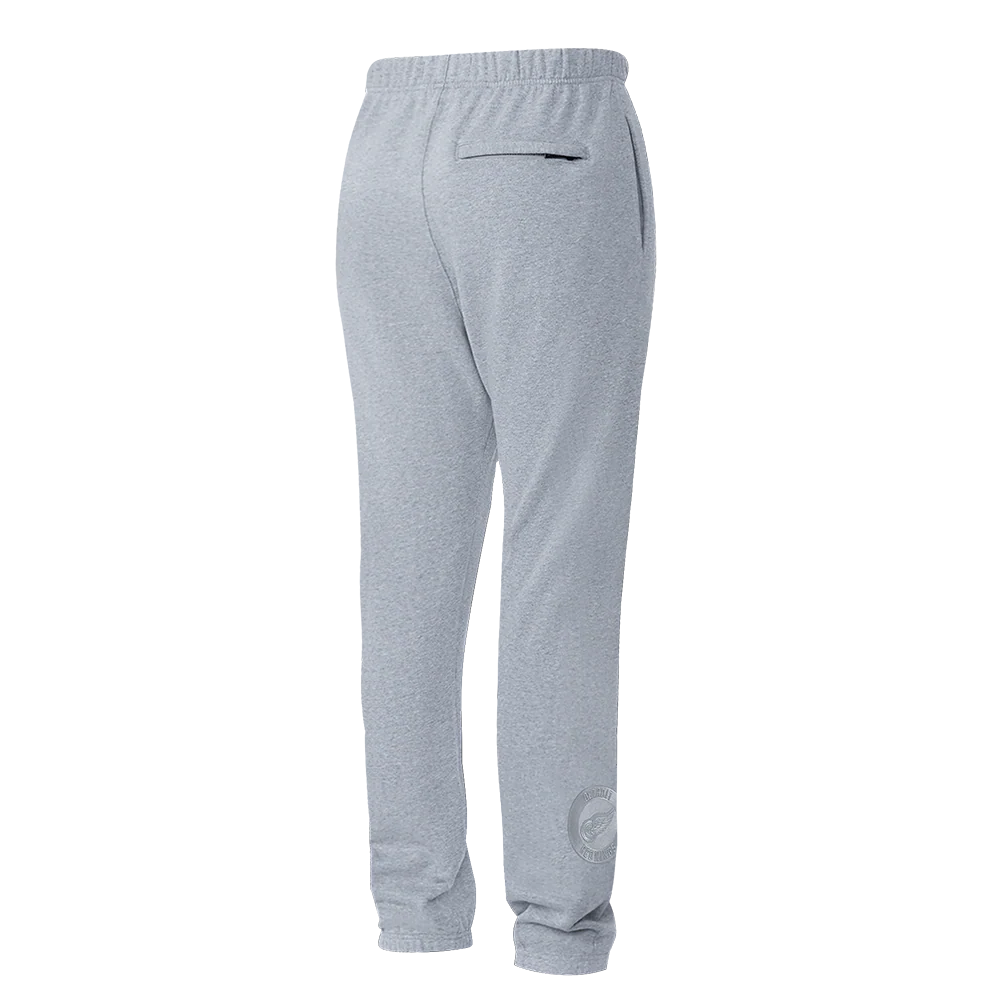NHL DETROIT RED WINGS NEUTRAL MEN'S SWEATPANT (DARK HEATHER GRAY) - Image 3