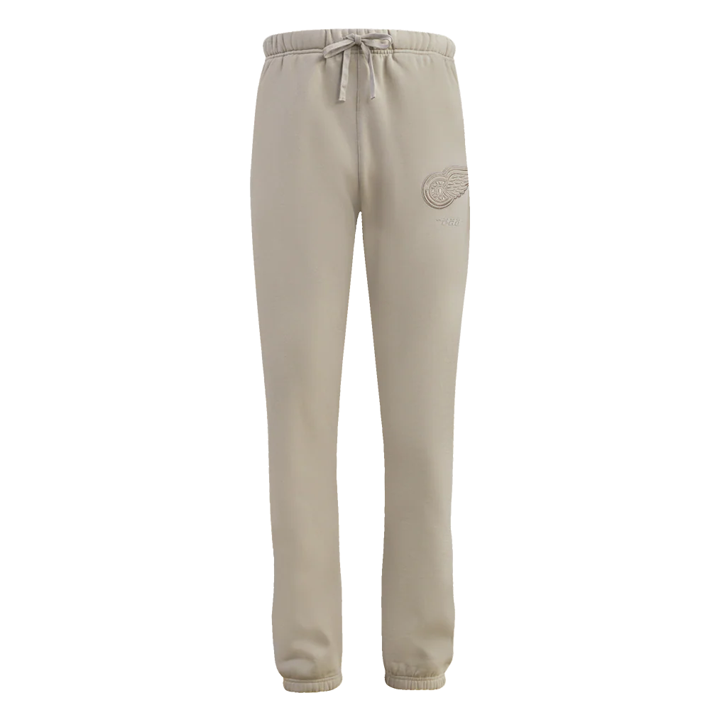 NHL DETROIT RED WINGS NEUTRAL FLEECE SWEATPANT (TAUPE) - Image 7