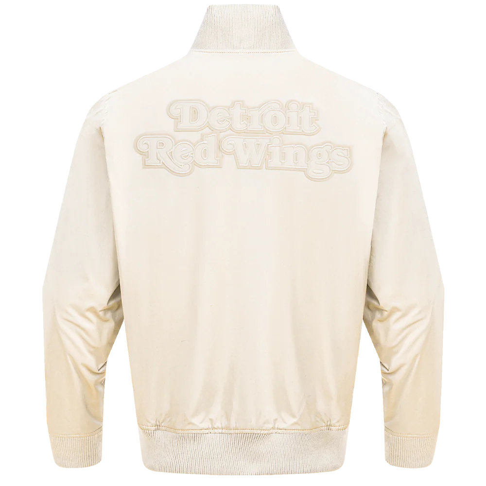 NHL DETROIT RED WINGS NEUTRAL TWILL JACKET (EGGSHELL) - Image 11