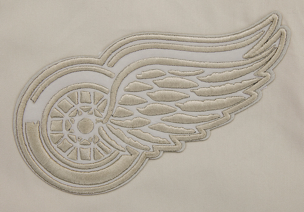 NHL DETROIT RED WINGS NEUTRAL TWILL JACKET (TAUPE) - Image 14