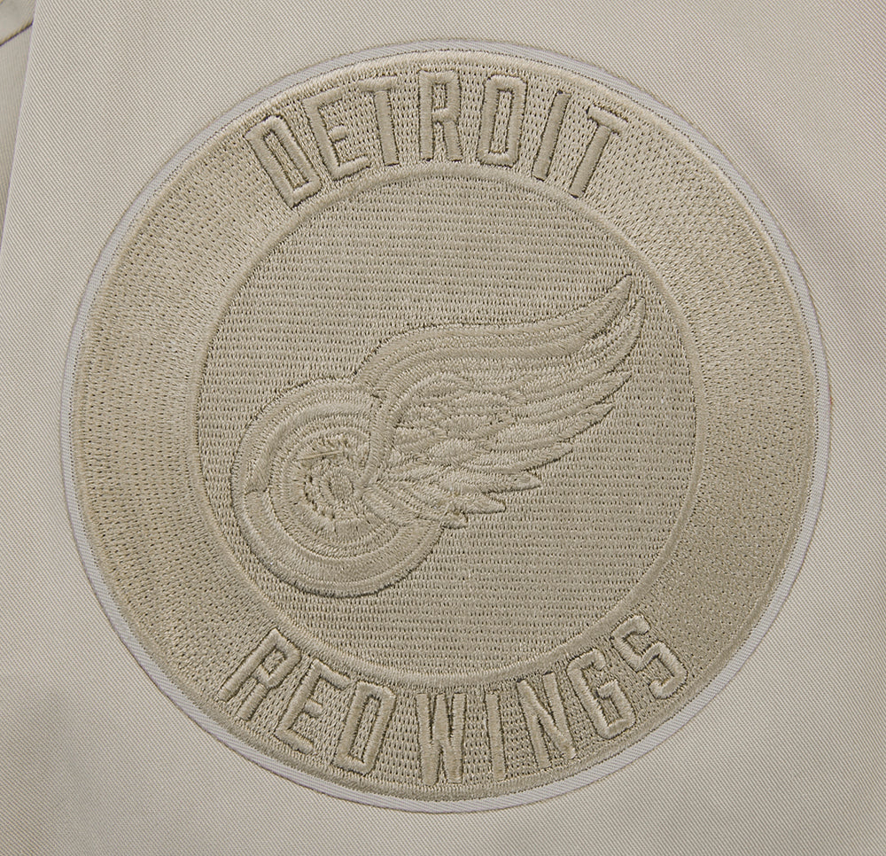 NHL DETROIT RED WINGS NEUTRAL TWILL JACKET (TAUPE) - Image 6