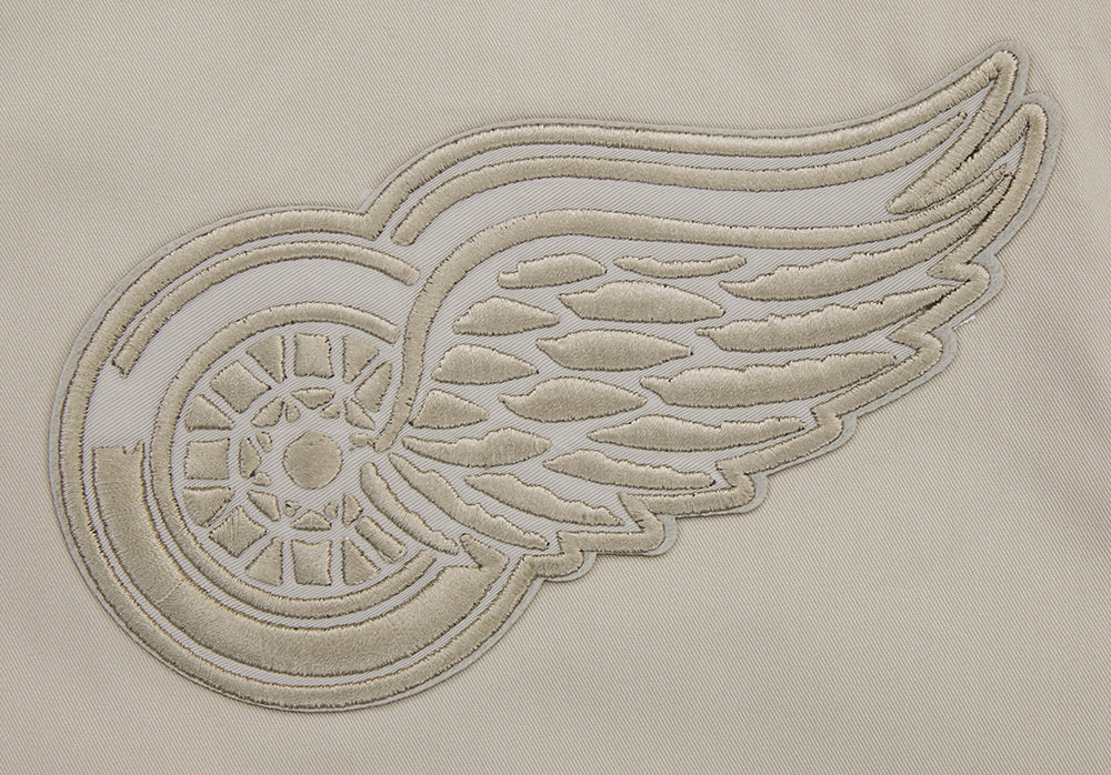 NHL DETROIT RED WINGS NEUTRAL TWILL JACKET (TAUPE) - Image 7