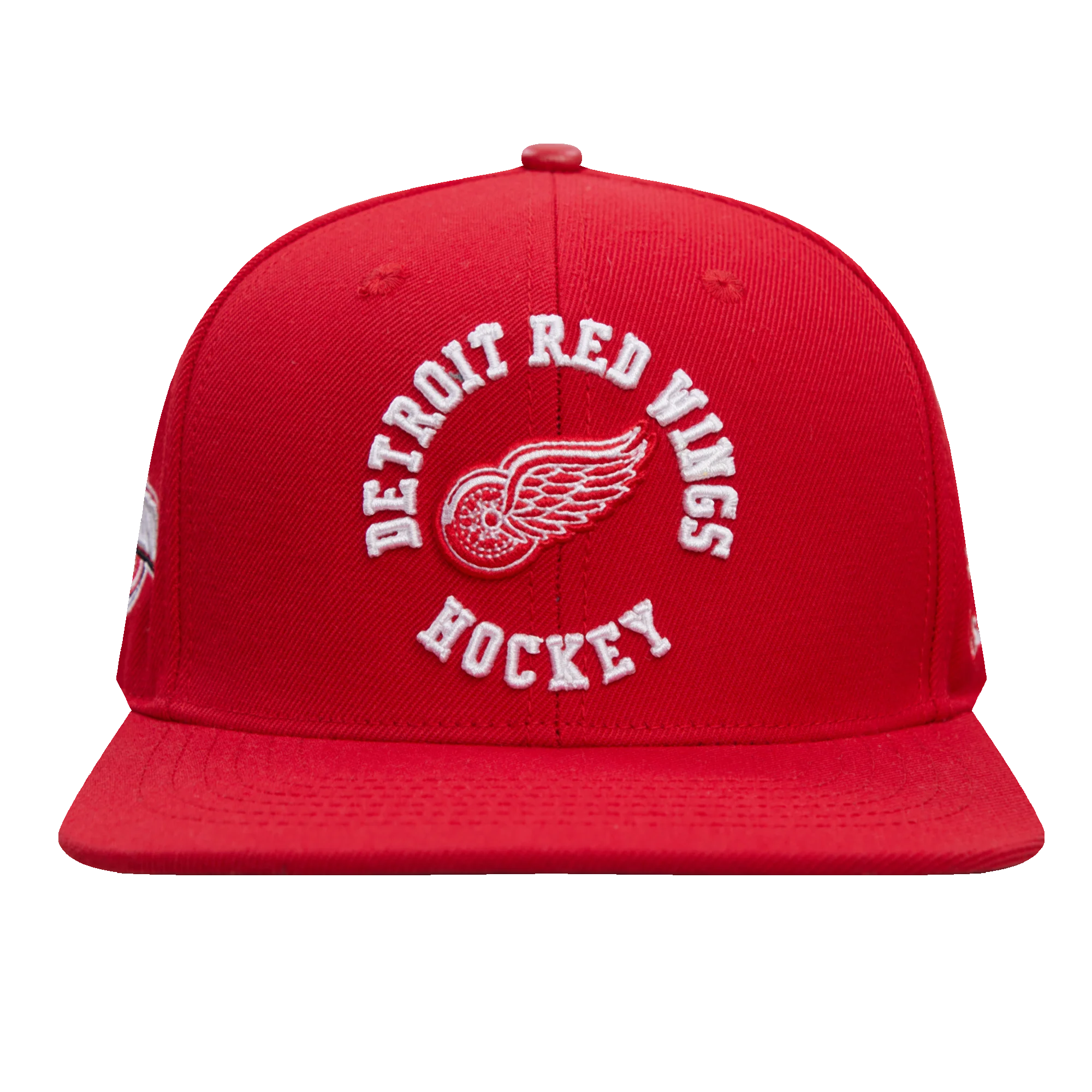 NHL DETROIT RED WINGS HYBRID UNISEX WOOL SNAPBACK HAT (RED)