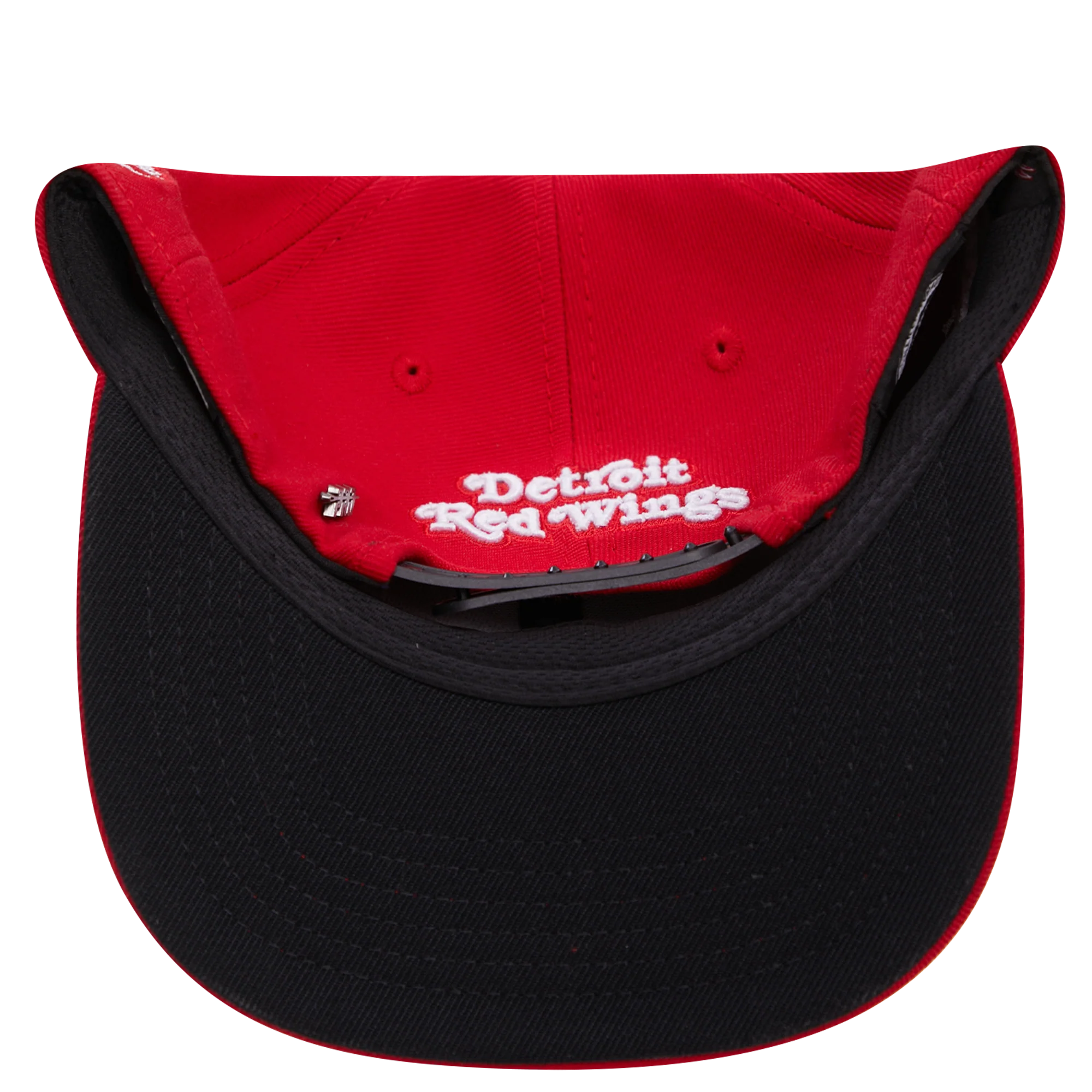 NHL DETROIT RED WINGS HYBRID UNISEX WOOL SNAPBACK HAT (RED) - Image 7