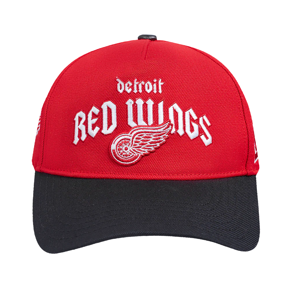 NHL DETROIT RED WINGS CITY TOUR ESSENTIAL CURVED VISOR SNAPBACK (RED)