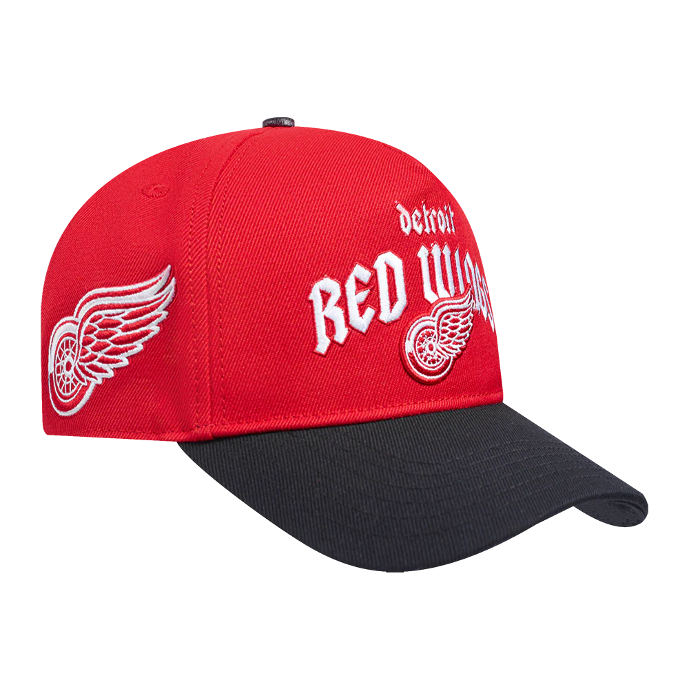 NHL DETROIT RED WINGS CITY TOUR ESSENTIAL CURVED VISOR SNAPBACK (RED) - Image 5