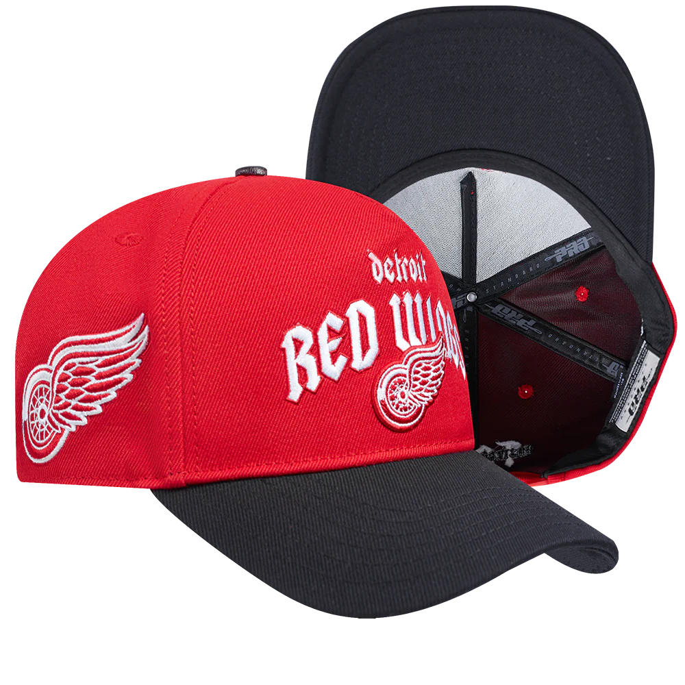 NHL DETROIT RED WINGS CITY TOUR ESSENTIAL CURVED VISOR SNAPBACK (RED) - Image 7