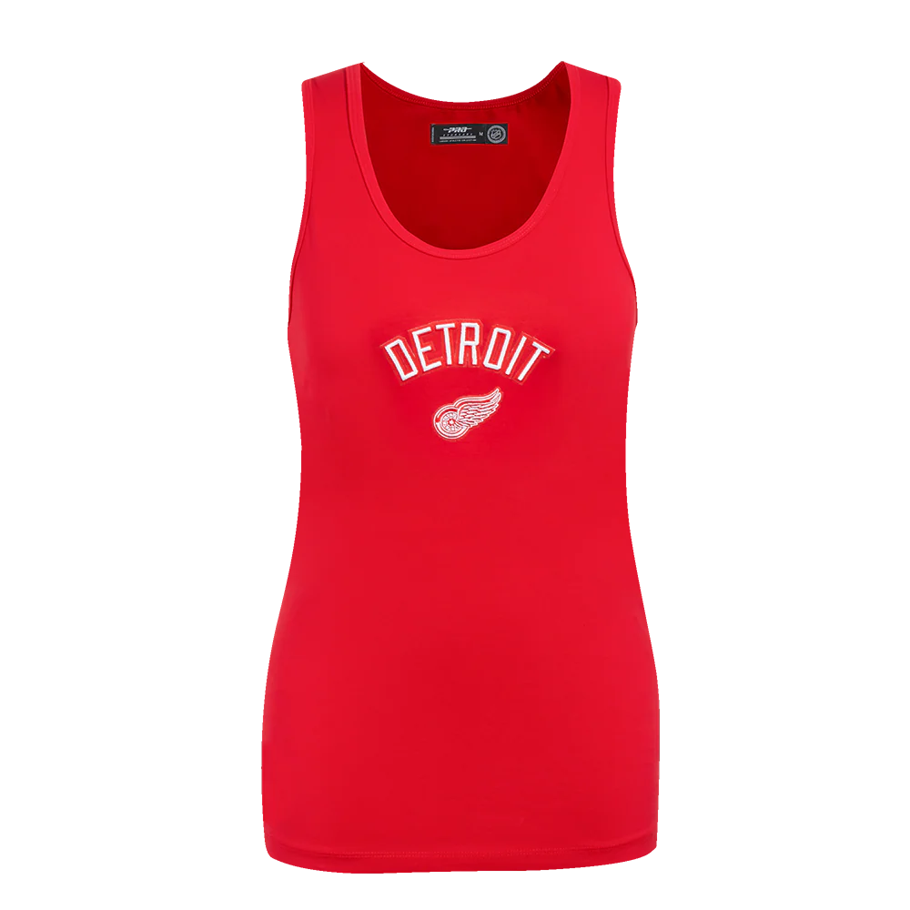 NHL DETROIT RED WINGS CLASSIC WOMEN'S RELAXED FIT RACERBACK (RED)