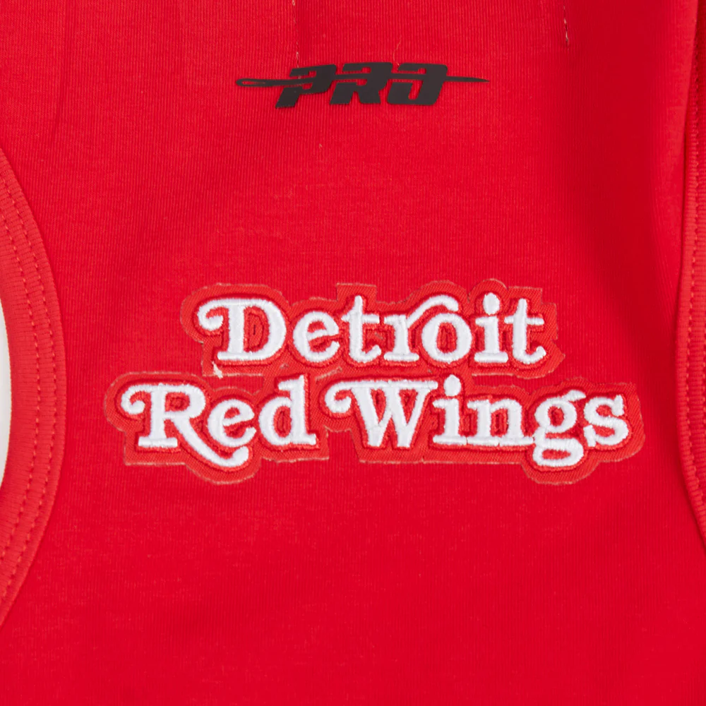 NHL DETROIT RED WINGS CLASSIC WOMEN'S RELAXED FIT RACERBACK (RED) - Image 6