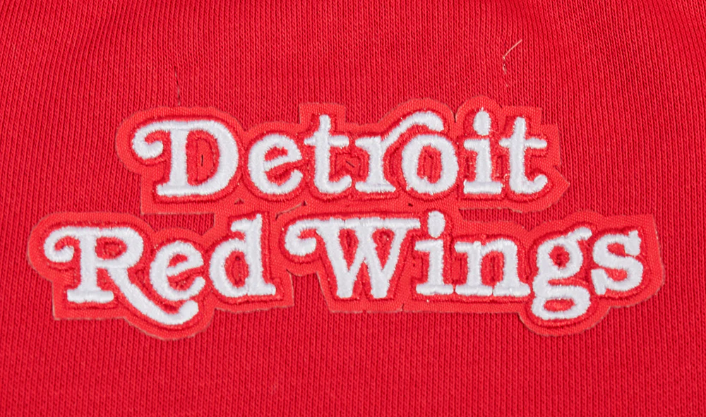 NHL DETROIT RED WINGS CLASSIC WOMEN'S FLEECE CREWNECK (RED) - Image 7