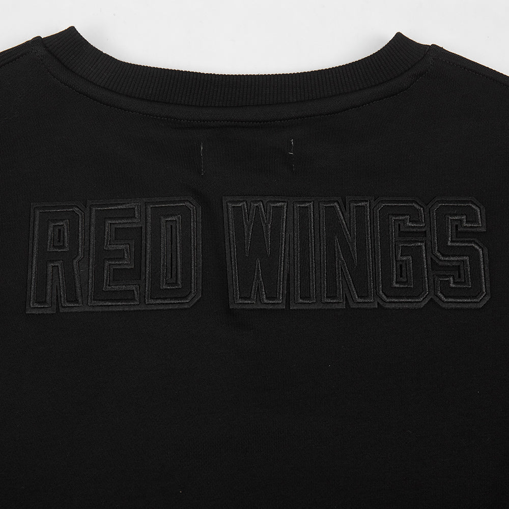 NHL DETROIT RED WINGS NEUTRAL WOMEN'S CREWNECK (BLACK) - Image 11