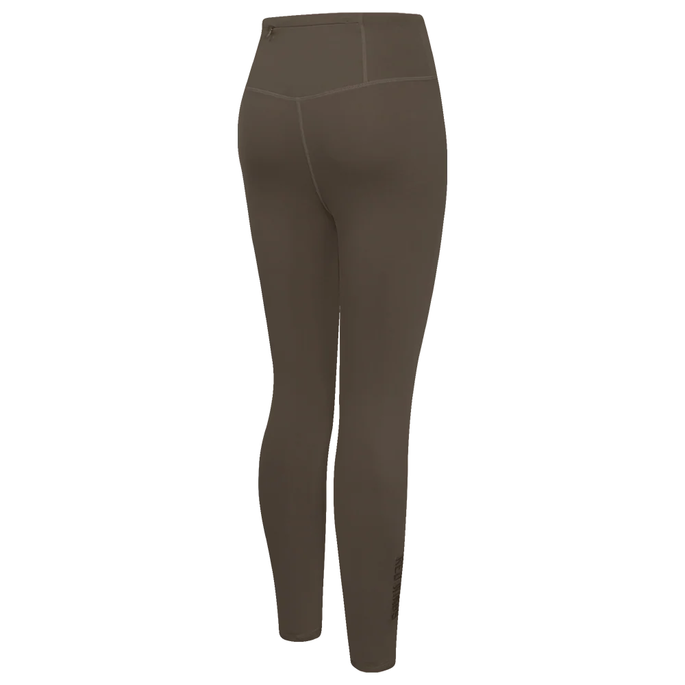 NHL DETROIT RED WINGS NEUTRAL HIGH WAIST JERSEY LEGGING (DARK TAUPE) - Image 3
