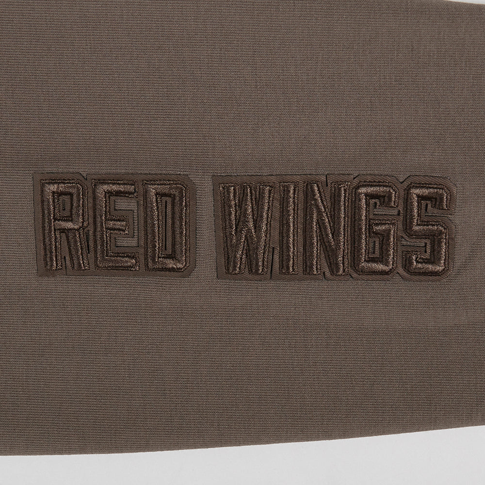 NHL DETROIT RED WINGS NEUTRAL HIGH WAIST JERSEY LEGGING (DARK TAUPE) - Image 6