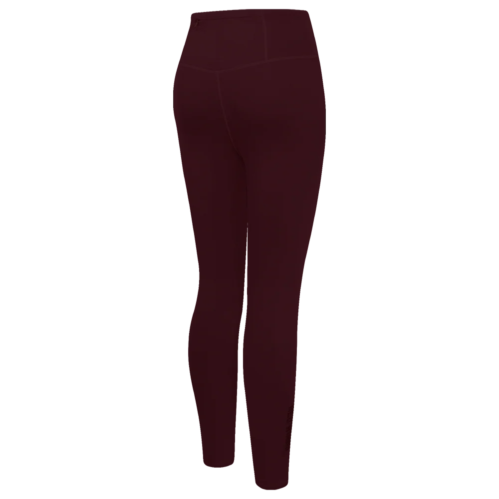 NHL DETROIT RED WINGS NEUTRAL HIGH WAIST JERSEY LEGGING (WINE) - Image 3
