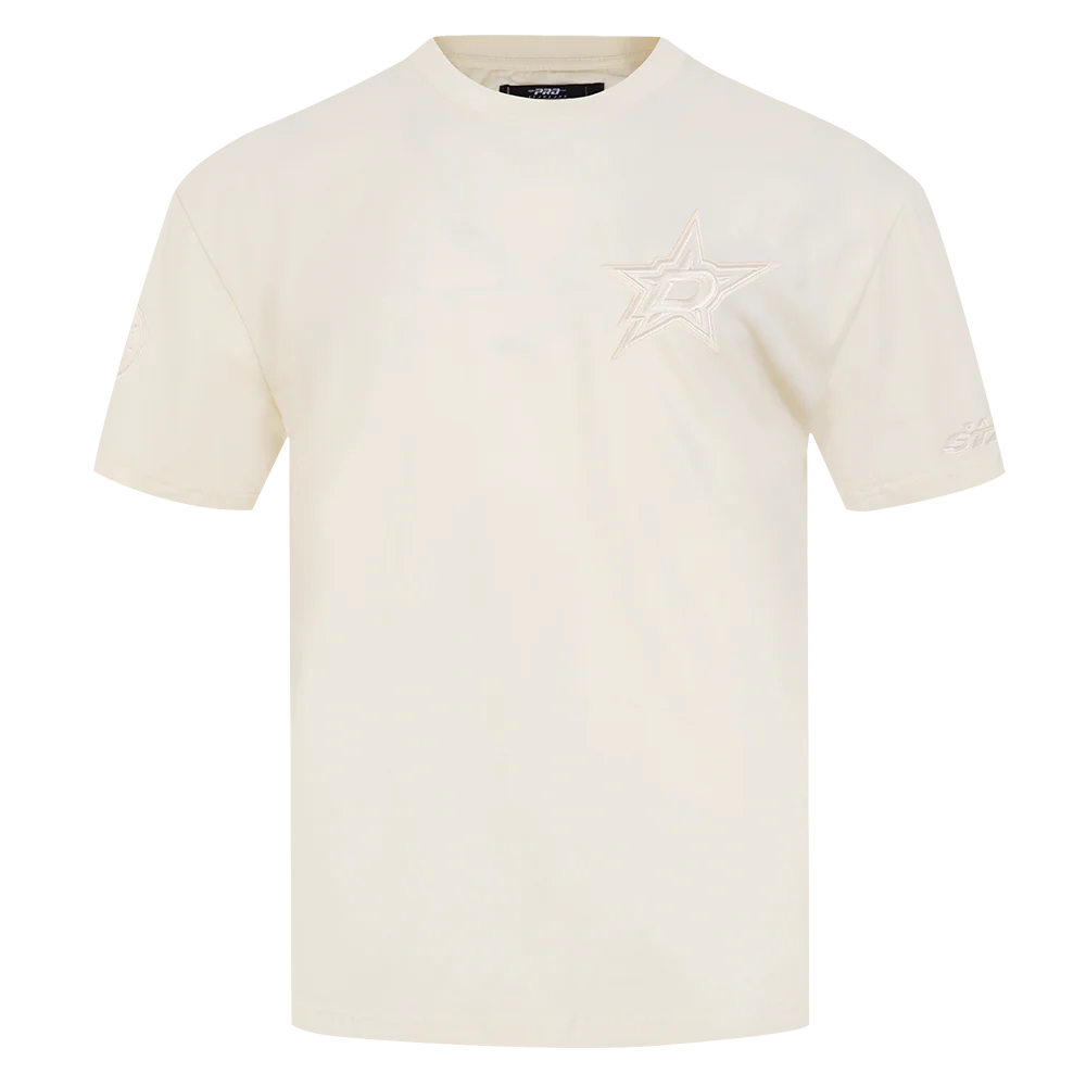NHL DALLAS STARS NEUTRAL MEN'S DROP SHOULDER TEE (EGGSHELL)