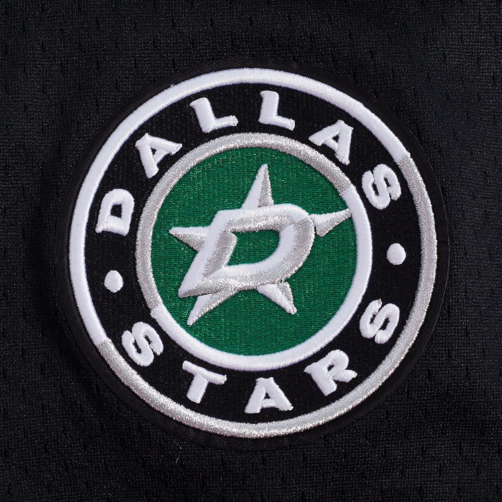 NHL DALLAS STARS CLASSIC MEN'S MESH BUTTON DOWN SHIRT (BLACK) - Image 9