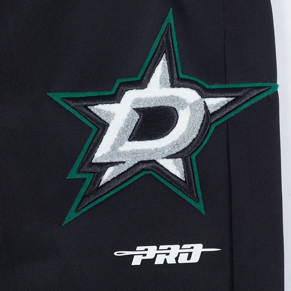 NHL DALLAS STARS CLASSIC CHENILLE MEN'S DK TRACK PANT (BLACK) - Image 5
