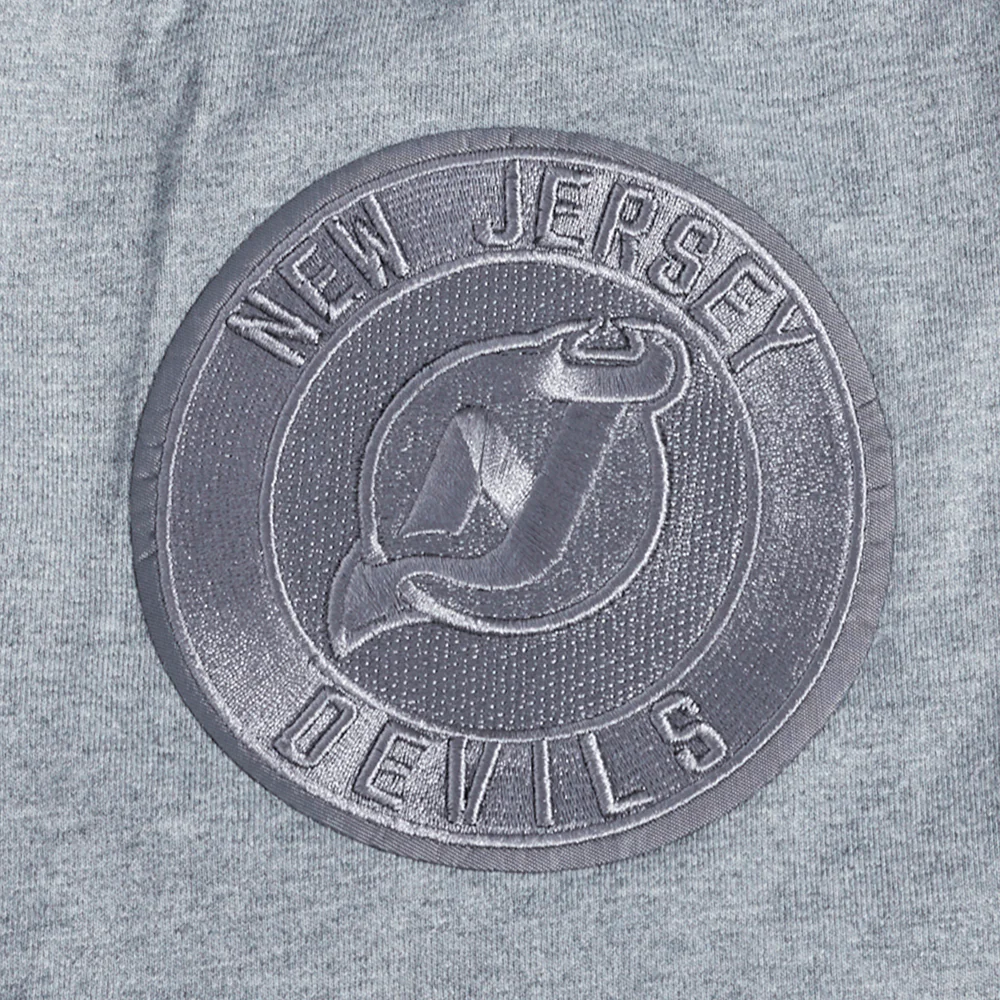 NHL DALLAS STARS NEUTRAL MEN'S DROP SHOULDER PULLOVER HOODIE (DARK HEATHER GRAY) - Image 6