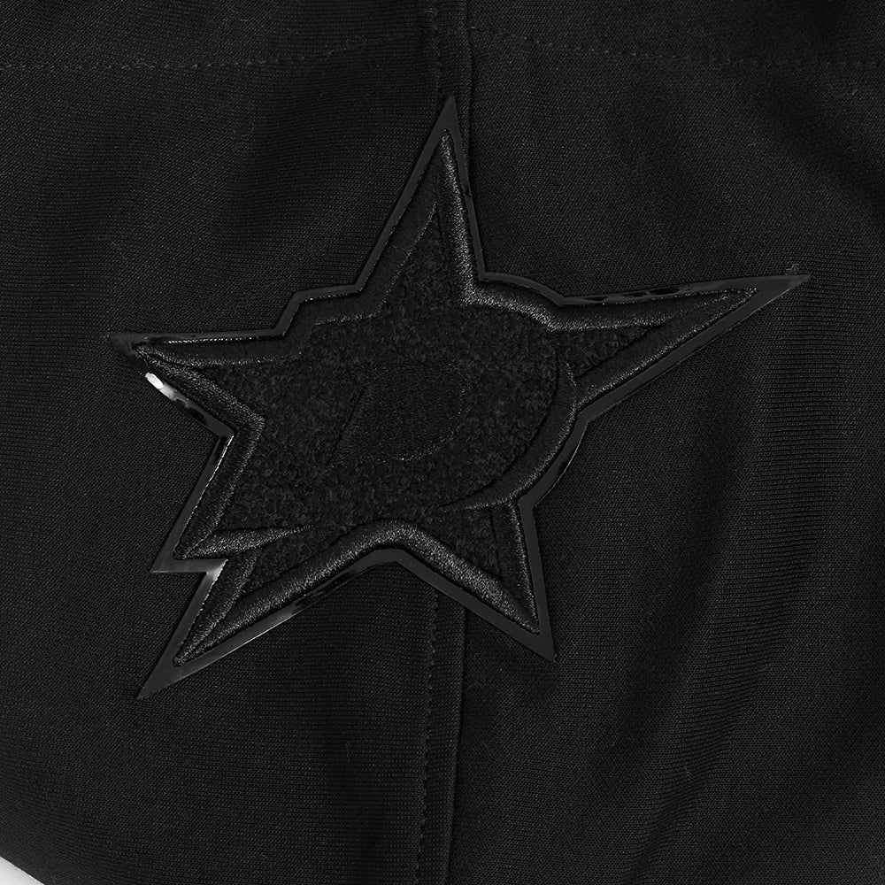 NHL DALLAS STARS TRIPLE BLACK MEN'S DK PO HOODIE (TRIPLE BLACK) - Image 5