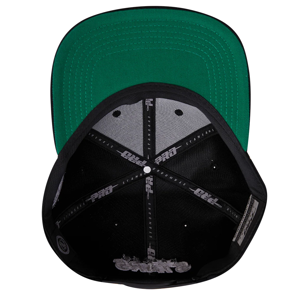 NHL DALLAS STARS HYBRID WOVEN WOOL SNAPBACK HAT (BLACK) - Image 6