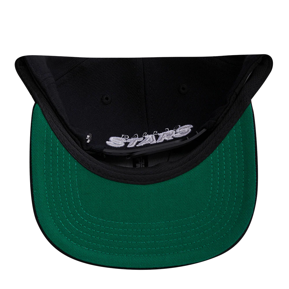 NHL DALLAS STARS HYBRID WOVEN WOOL SNAPBACK HAT (BLACK) - Image 7