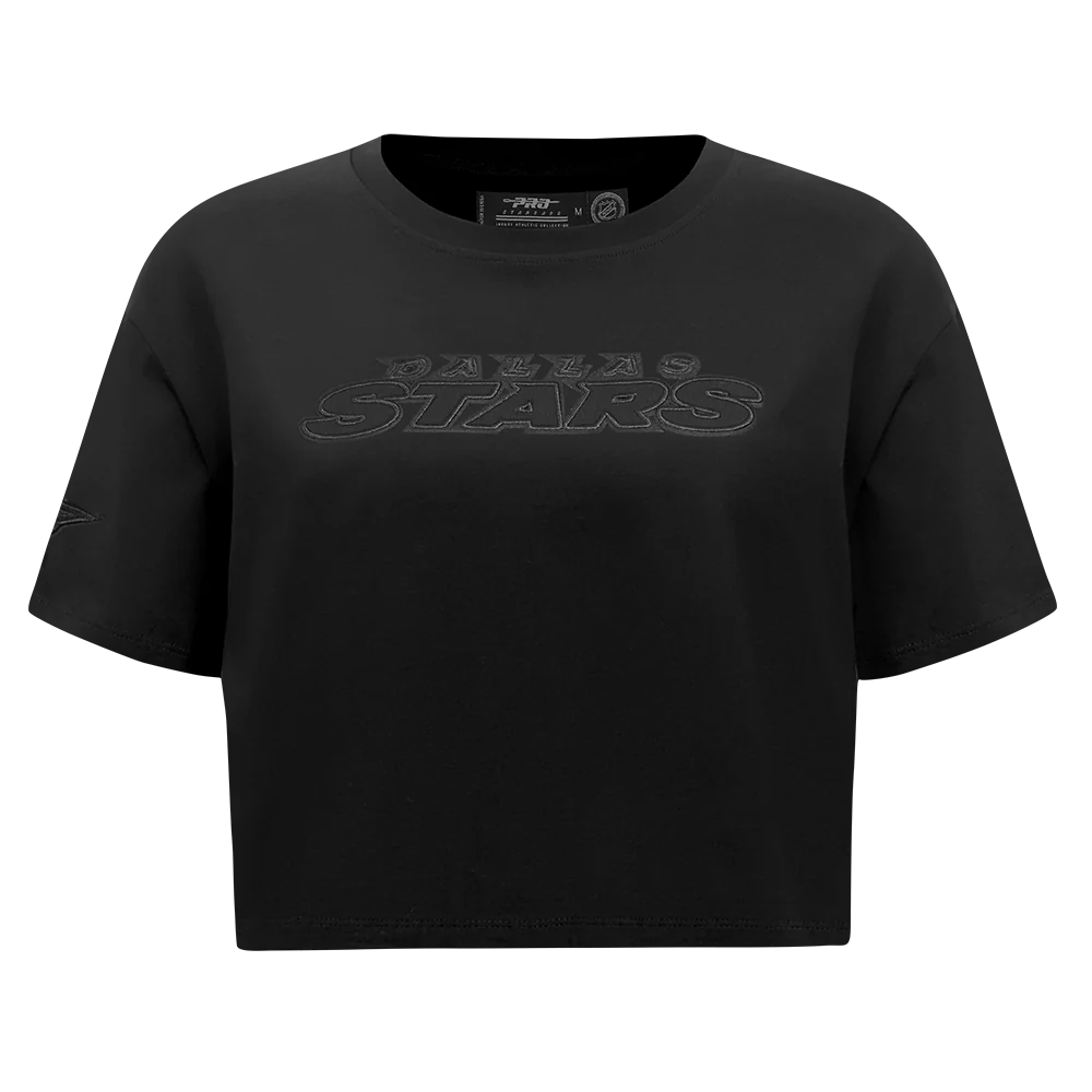 NHL DALLAS STARS NEUTRAL WOMEN'S BOXY TEE (BLACK) - Image 3