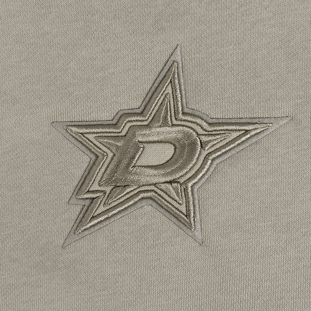 NHL DALLAS STARS NEUTRAL WOMEN'S CROPPED PULLOVER HOODIE (TAUPE) - Image 5