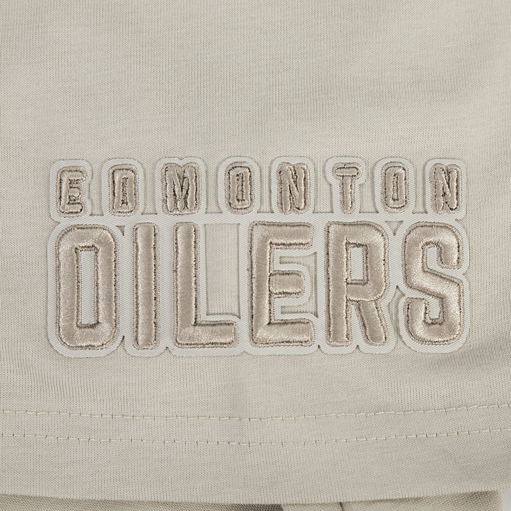NHL EDMONTON OILERS NEUTRAL MEN'S CJ DROP SHOULDER TEE (TAUPE) - Image 5