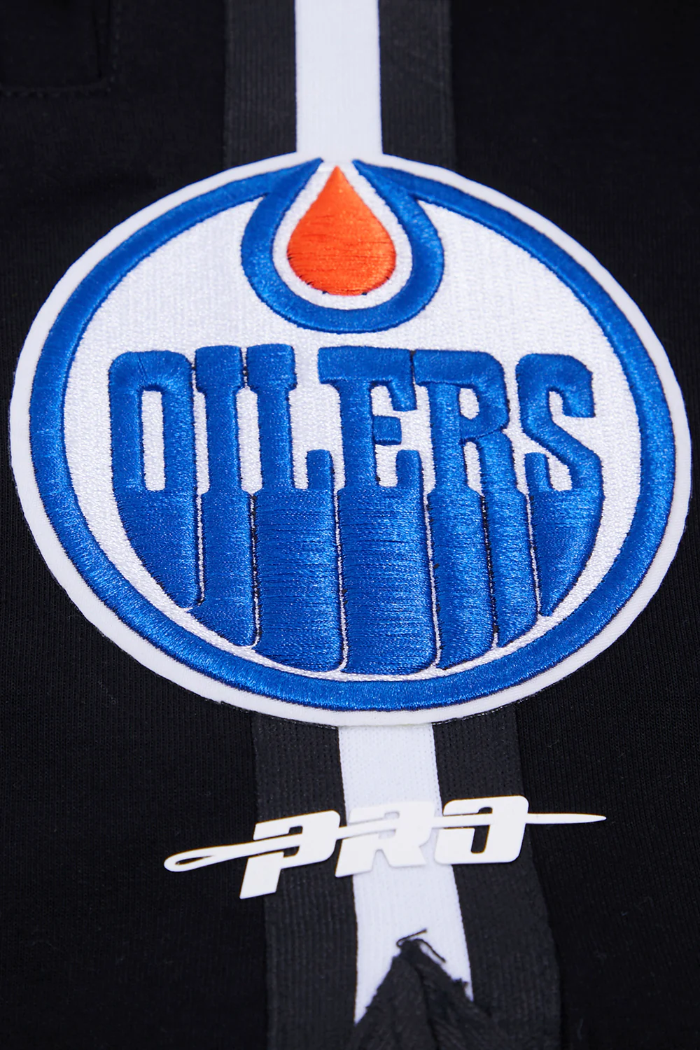 NHL EDMONTON OILERS CLASSIC CHENILLE MEN'S DK SHORT (BLACK) - Image 8