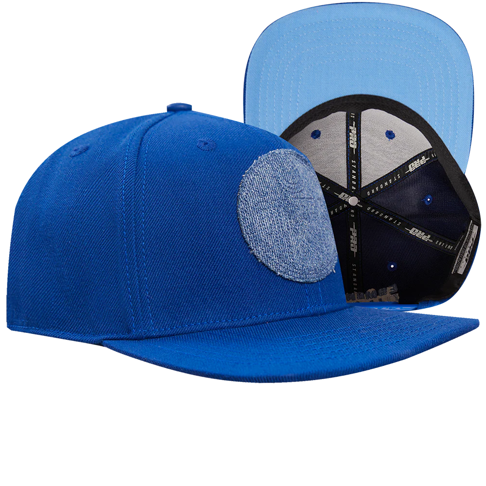 NHL EDMONTON OILERS VARSITY BLUES WOOL SNAPBACK HAT (DODGER BLUE) - Image 8