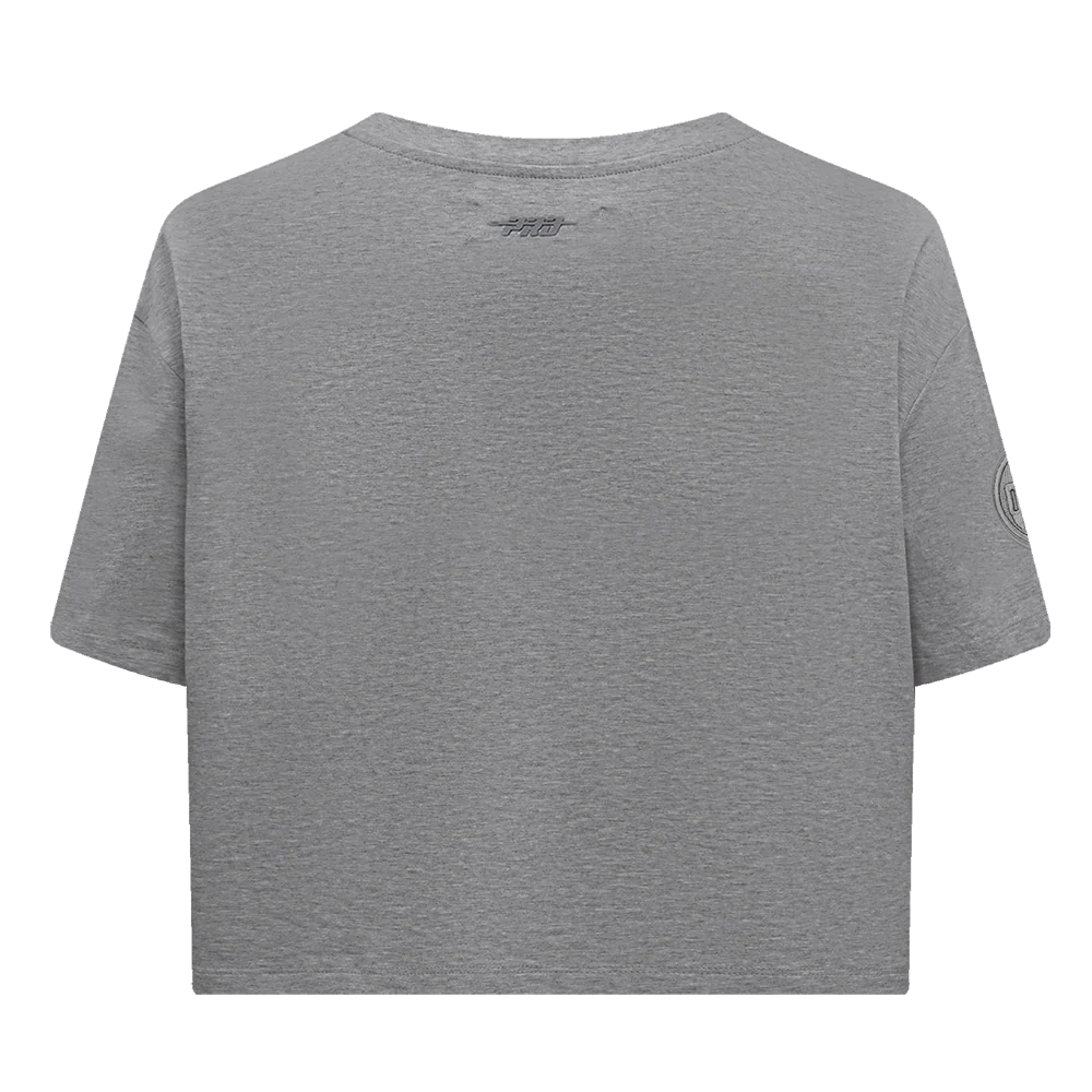 NHL EDMONTON OILERS NEUTRAL SINGLE JERSEY BOXY TEE (DARK HEATHER GRAY) - Image 4