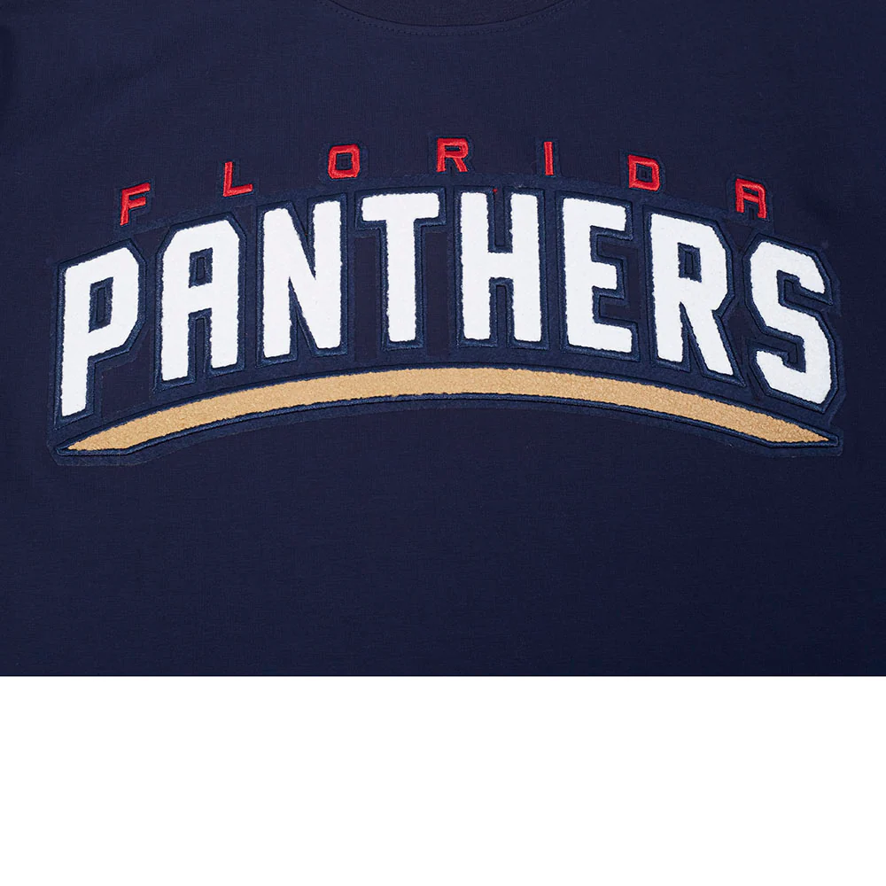 NHL FLORIDA PANTHERS CLASSIC CHENILLE MEN'S SJ TEE (MIDNIGHT NAVY) - Image 9